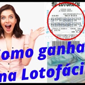 Como ganhar na lotofácil toda semana  - lotofacil aposta facil